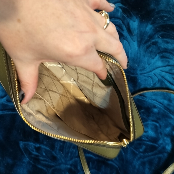 Michael kors crossbody purse wallet bundle green - Picture 7 of 12